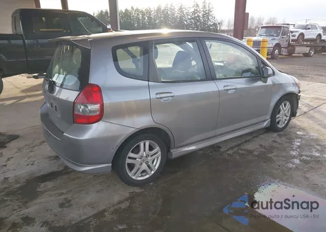 2008 Honda Fit Sport из США, поврежденный, VIN JHMGD37688S005976